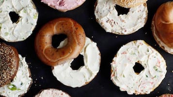 Free daily self-service breakfast
