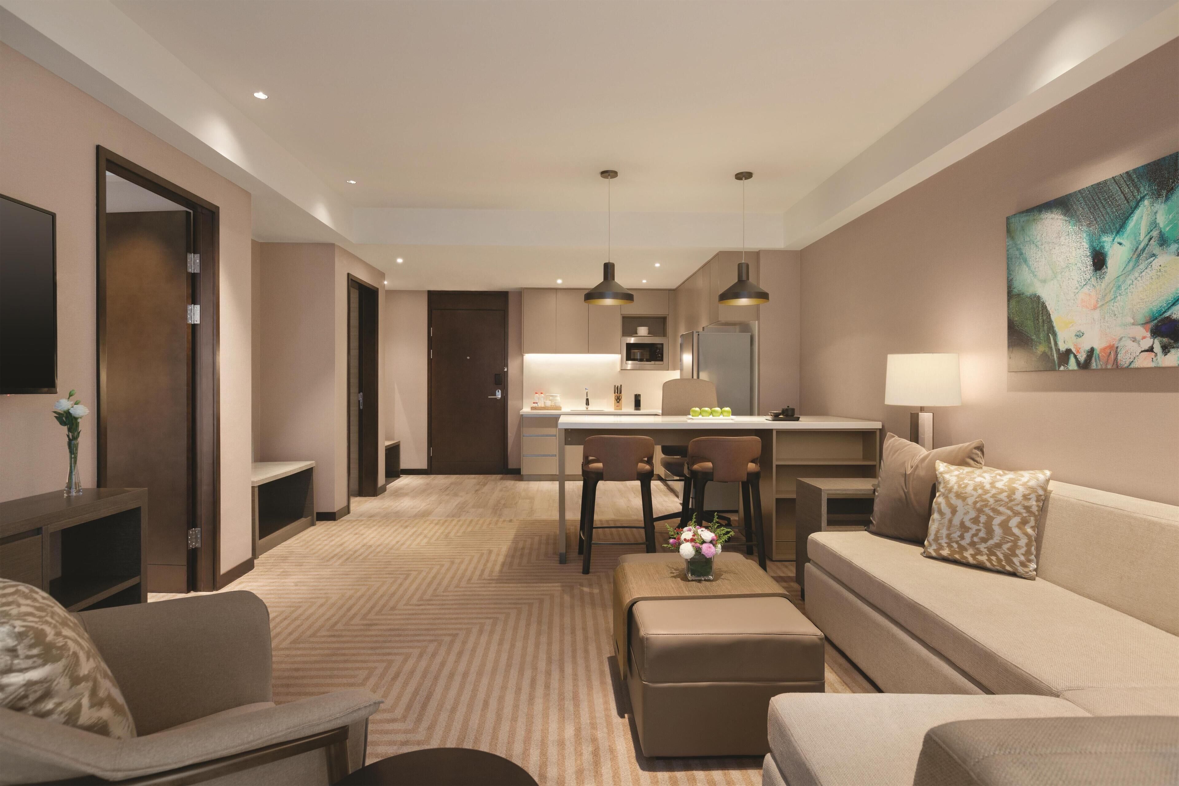 Suite, 1 habitación (2 Twinbed) | 1 habitación, ropa de cama de alta calidad y edredón 