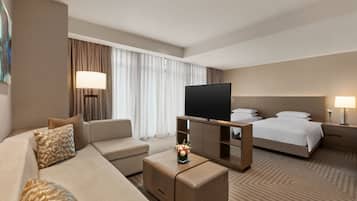 Kitchen Studio Two Twin Bed with sofa bed | 1 bedroom, premium bedding, down comforters, minibar