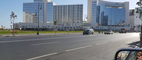 Third-party on-site parking