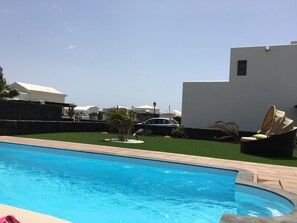 Beheizter Pool