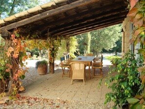 Outdoor dining - Private country house between Orvieto and Lago di Bolsena (Terni)
