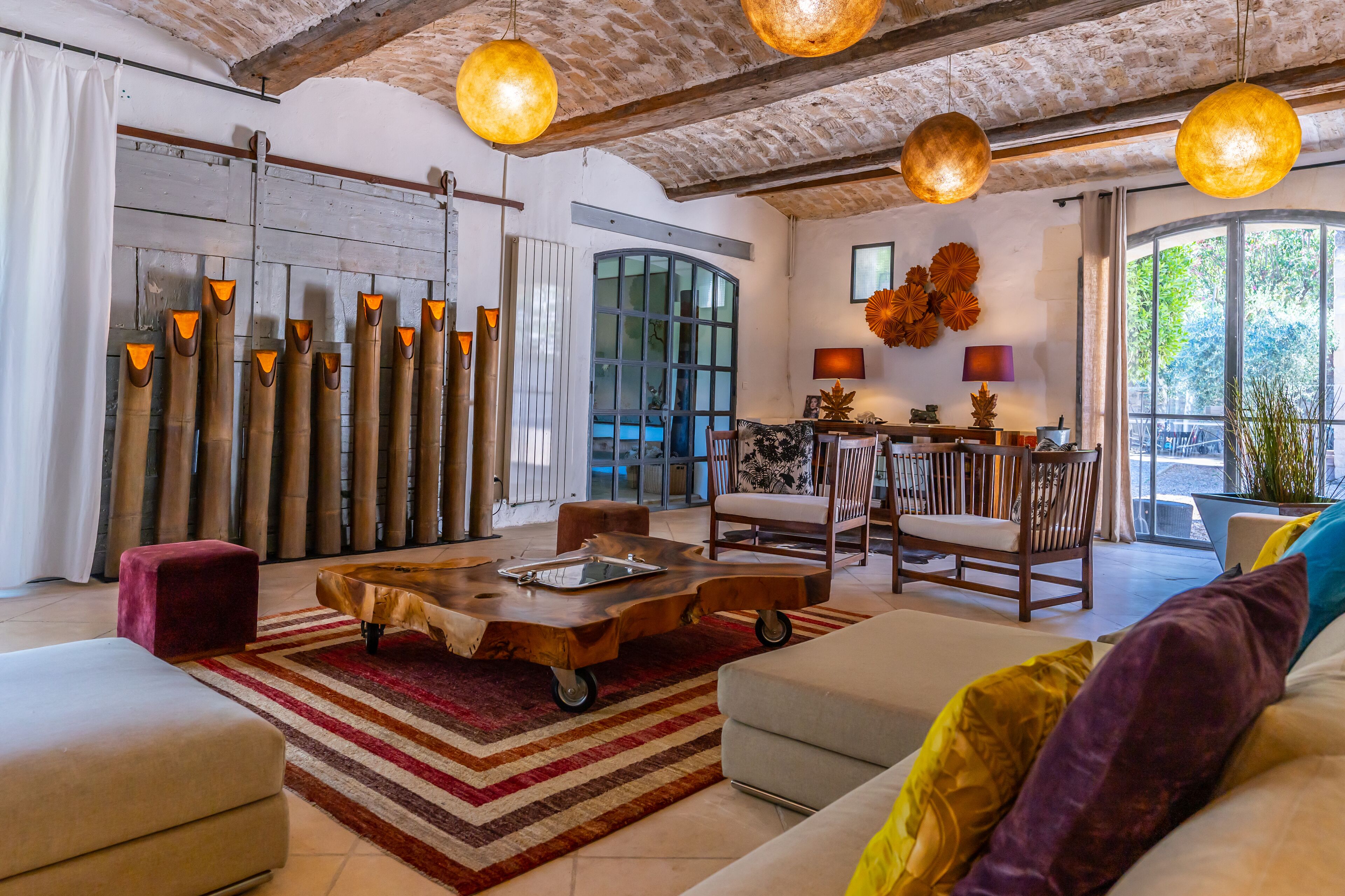 Smart TV, video games, DVD player, foosball