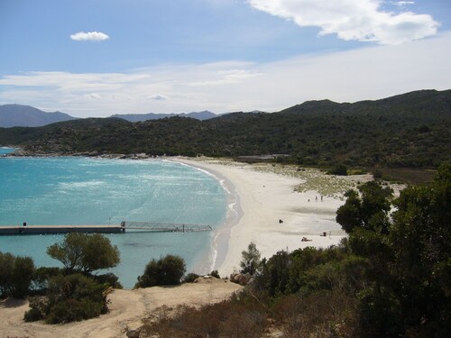 Villa 1 standing seaside, breathtaking view of the Gulf of Saint Florent
