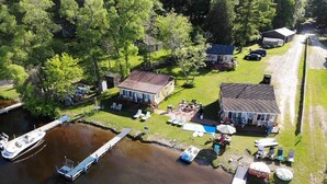 Exterior - Lakeside Cabin on Lake Noquebay - Including Your Own Pier, Kayak/Canoes, & More! (Crivitz)