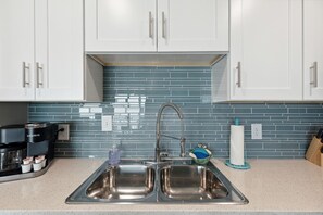 Fridge, microwave, oven, stovetop - Spectacular Oceanfront Condo - Once Upon A Tide (Carolina Beach)