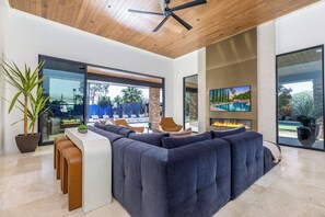 Interior - Experience luxury in Central Scottsdale with heated pool, pickleball, & slide! (Scottsdale)