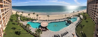 Luxurious Penthouse Sonoran Sun Beach Front Condo • HUGE Terrace • Amazing views