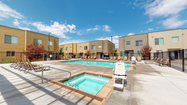 Piscine chauffée
