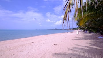 On the beach