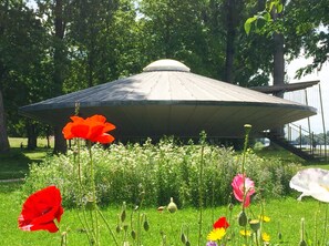 المنطقة المحيطة بالمنشأة