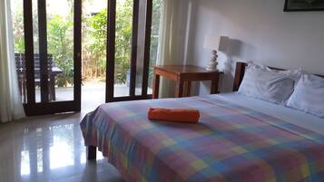 Basic Double Room With AC | Desk, free WiFi, bed sheets