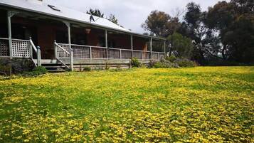 Familie huis | Uitzicht op de tuin