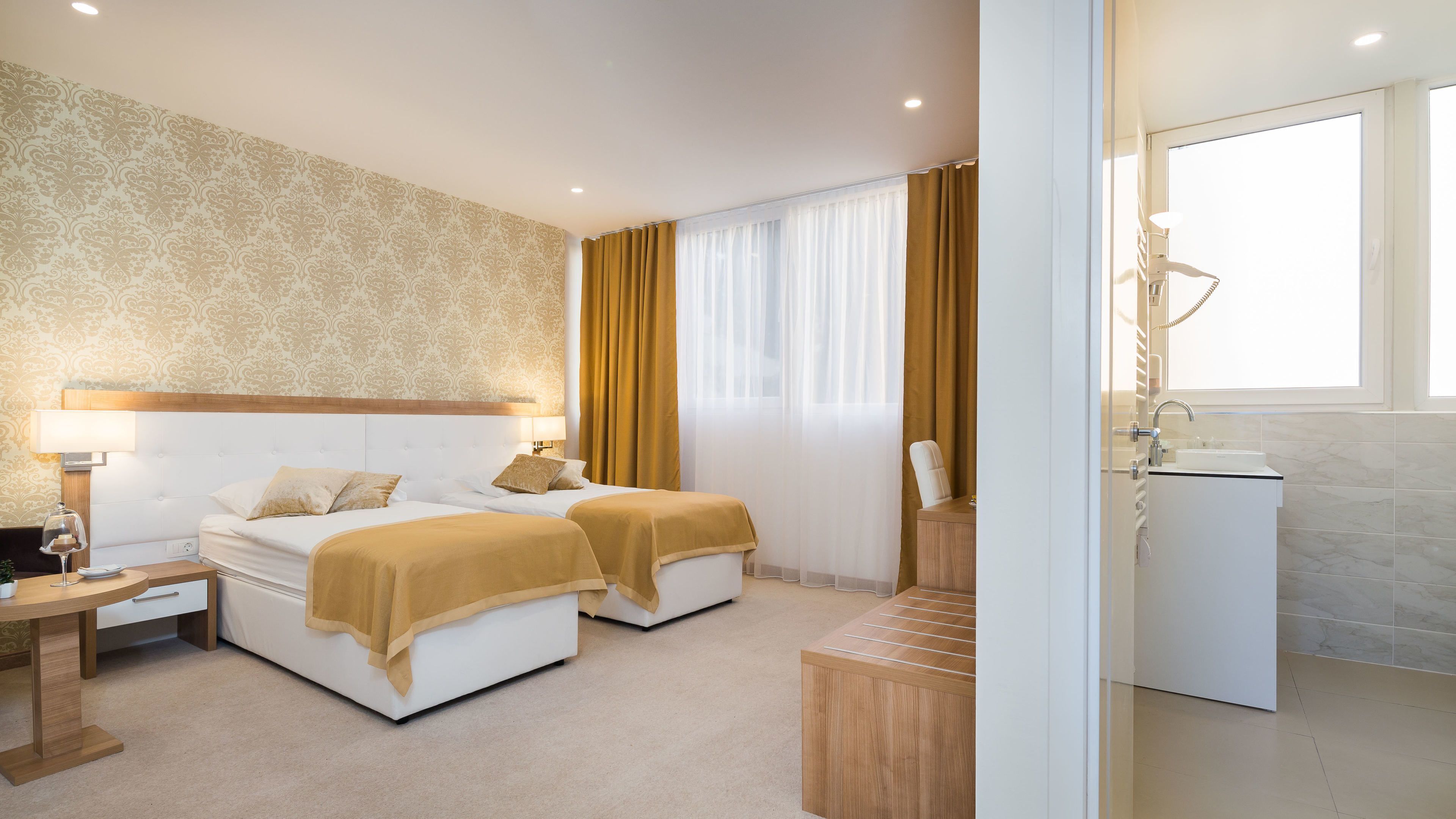 Minibar, in-room safe, desk, blackout drapes