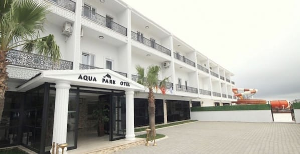Entrada de la propiedad