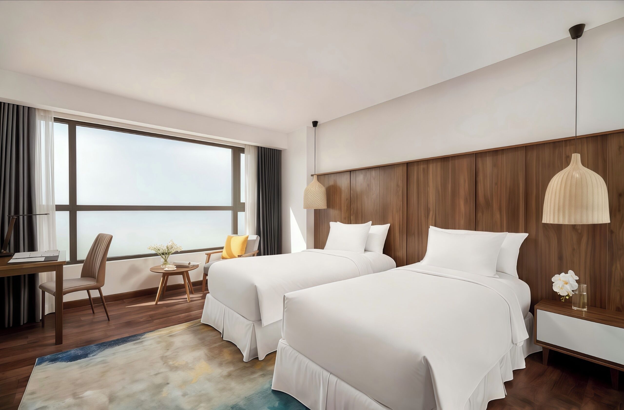 In-room safe, laptop workspace, blackout curtains, free cots/infant beds