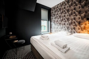 Chambre Double Ville, 1 grand lit | Draps en coton égyptien, literie de qualité supérieure