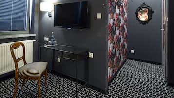 City-Doppelzimmer, 1 Queen-Bett | Bettwäsche aus ägyptischer Baumwolle, hochwertige Bettwaren