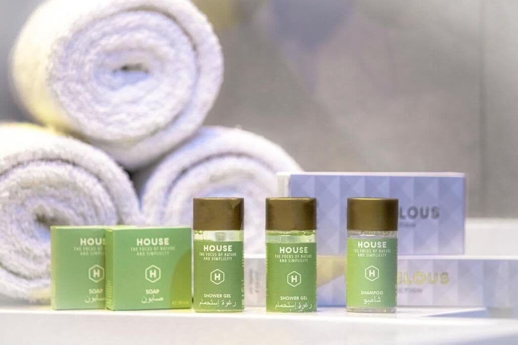 shower, free toiletries, hair dryer, slippers