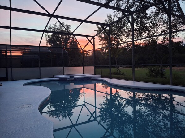 Outdoor pool
