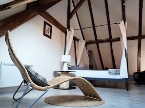 3 chambres, bureau, lit parapluie, Wi-Fi gratuit