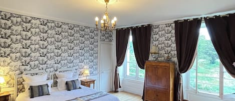 Chambre Deluxe Double ou avec lits jumeaux, vue jardin