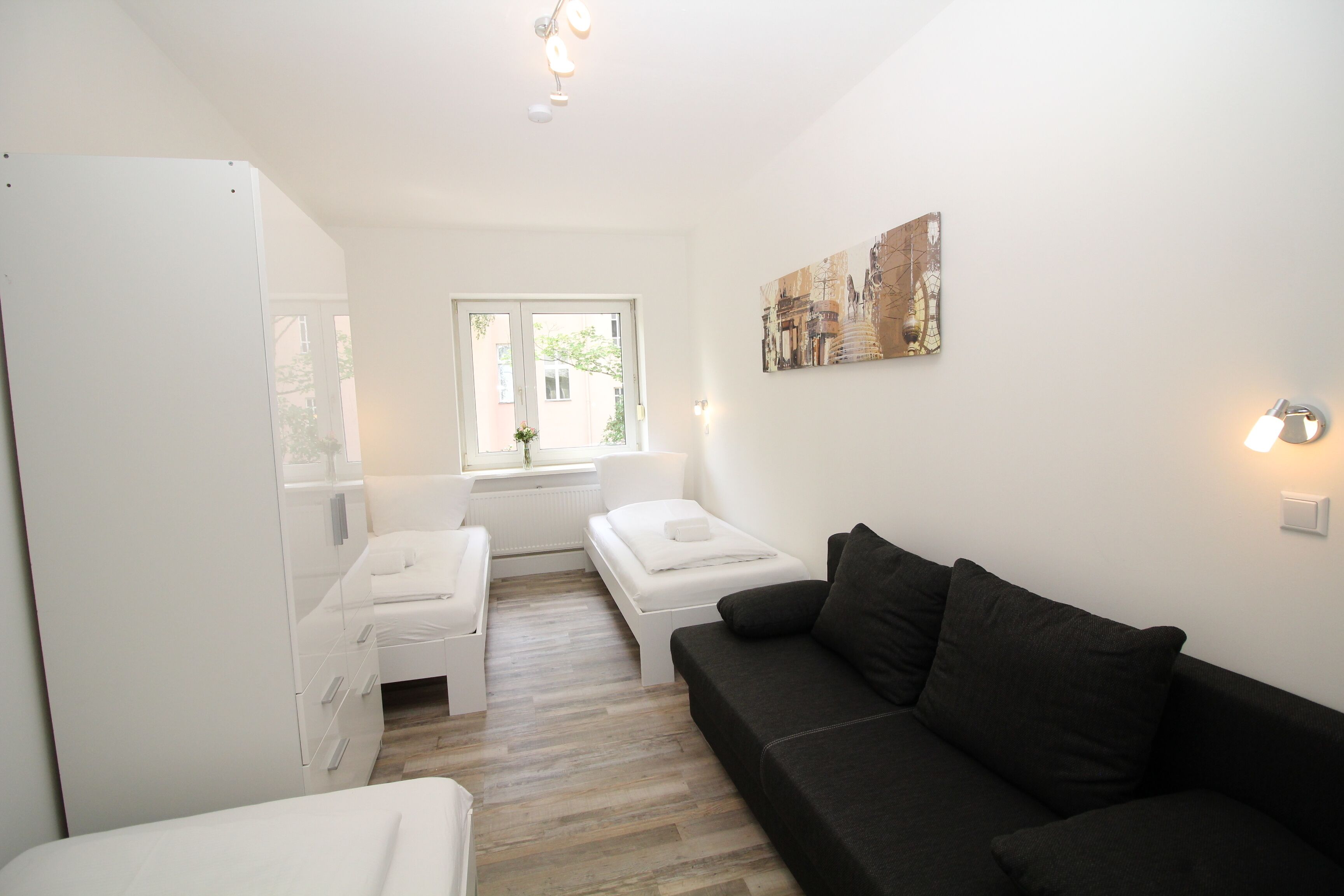 3 habitaciones, wifi gratis y ropa de cama 