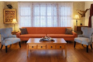 TV connectée, livres, chaîne hi-fi, espaces bureaux