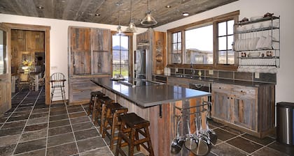 Unique 40 AC Horse Friendly Ranch Renovated 1850 Miners Cabin w/3000 SF Addition