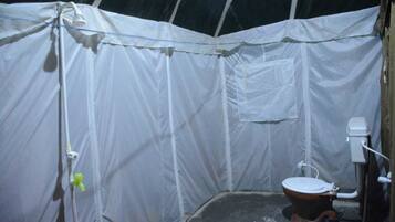 Royal Tent, 1 Double Bed, River View | Living area