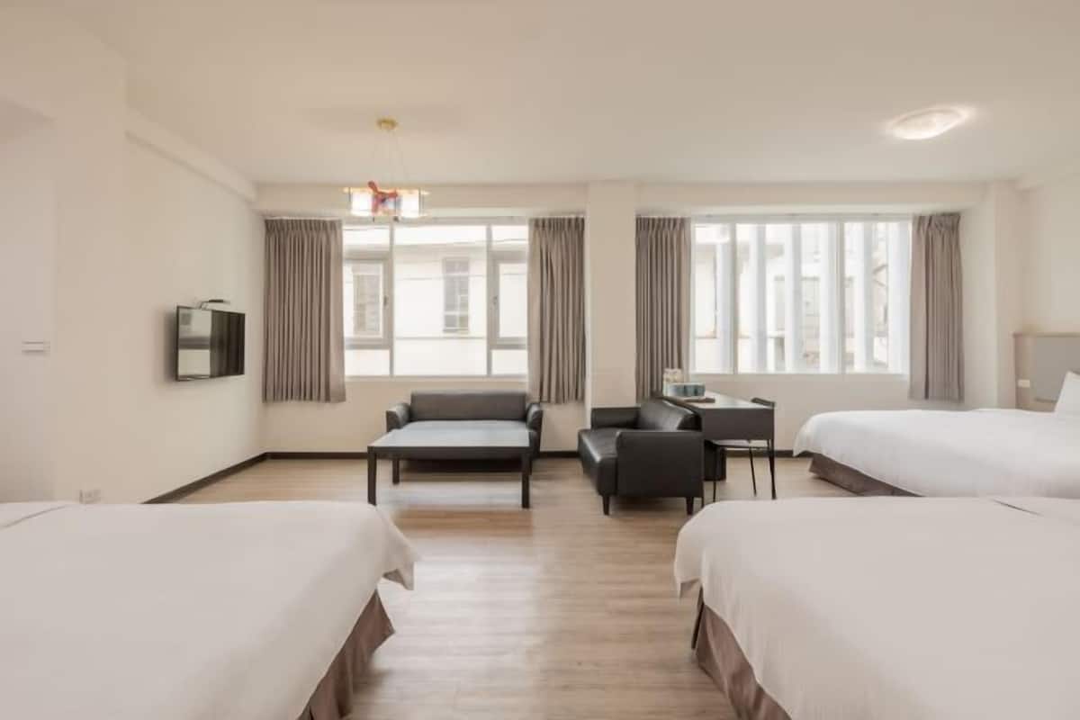 1 slaapkamer, een bureau, verduisterende gordijnen, gratis wifi