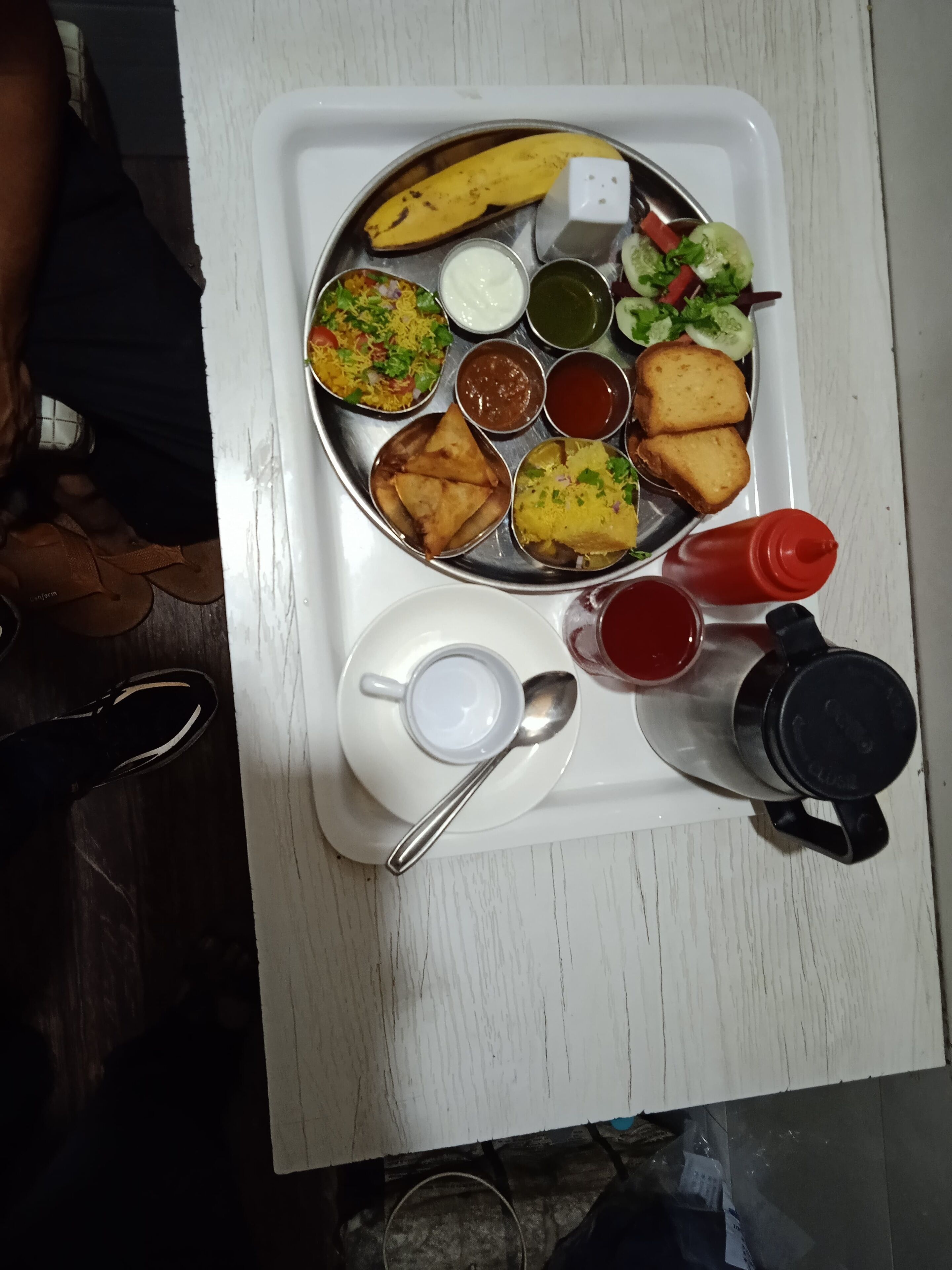 Petit déjeuner préparé sur commande servi tous les jours en supplément