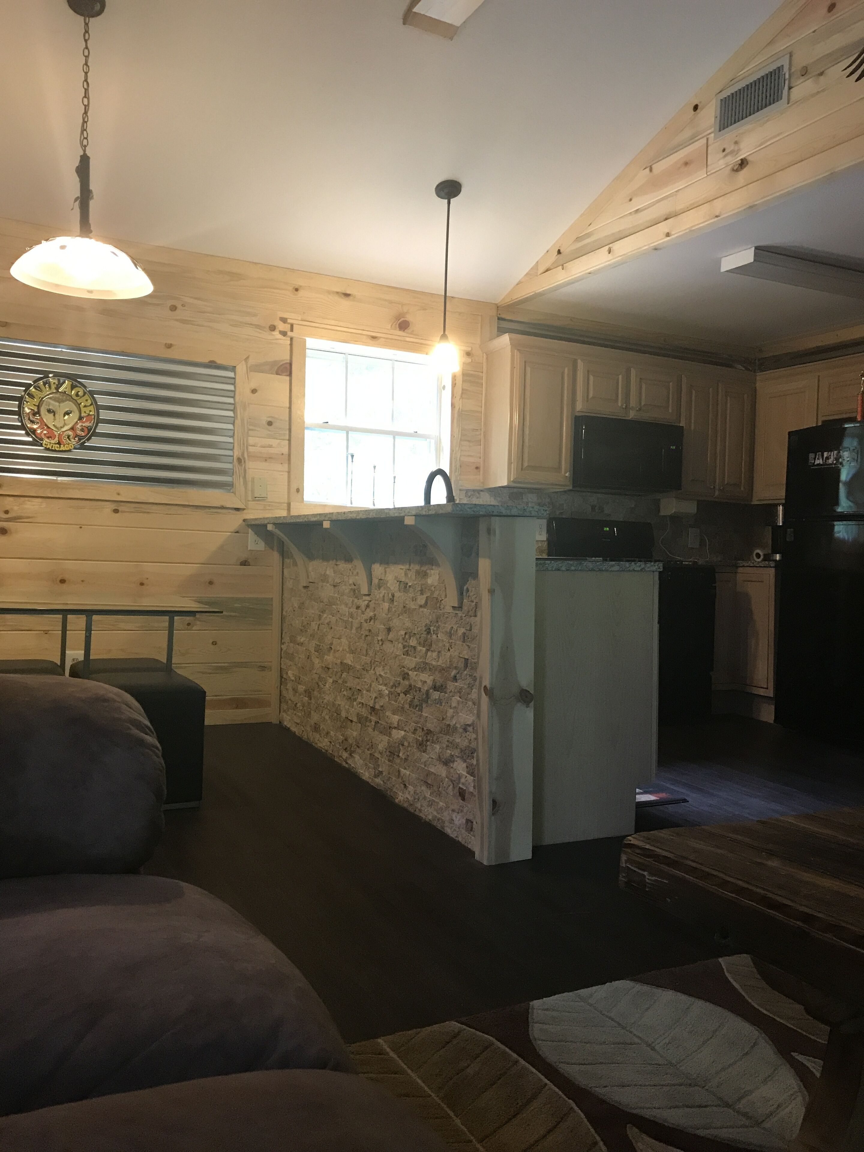 TV, fireplace, DVD player, video library
