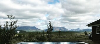 Hilltop Cabin Hekla - Golden circle, mountain view