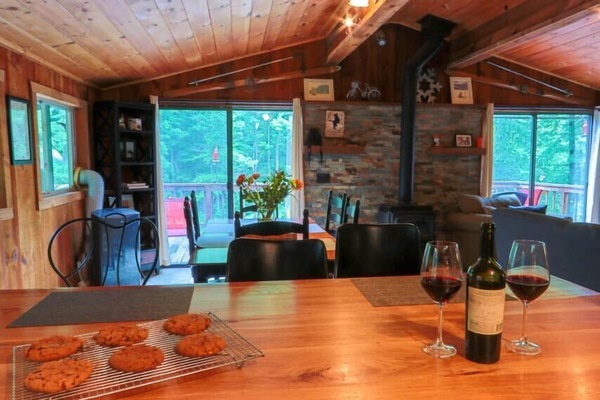 open kitchen to keep everyone part of the conversation