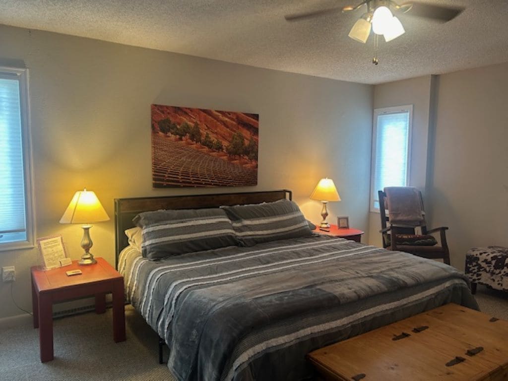 3 bedrooms, iron/ironing board, travel crib, WiFi