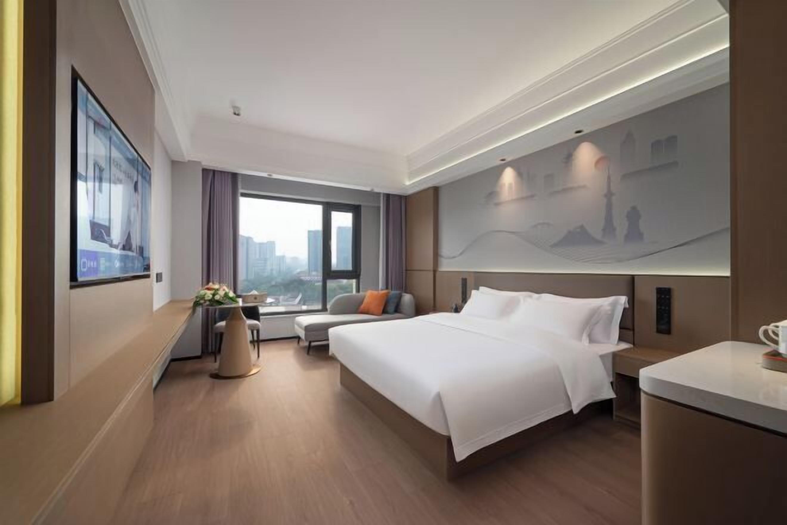 Minibar, in-room safe, desk, blackout curtains