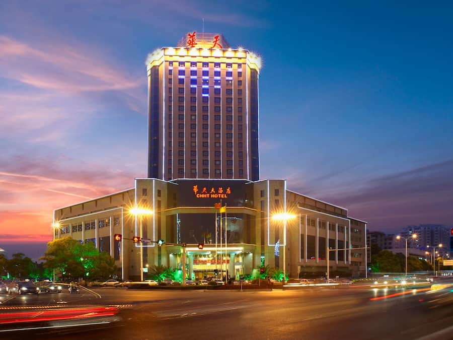 Front of property – evening/night