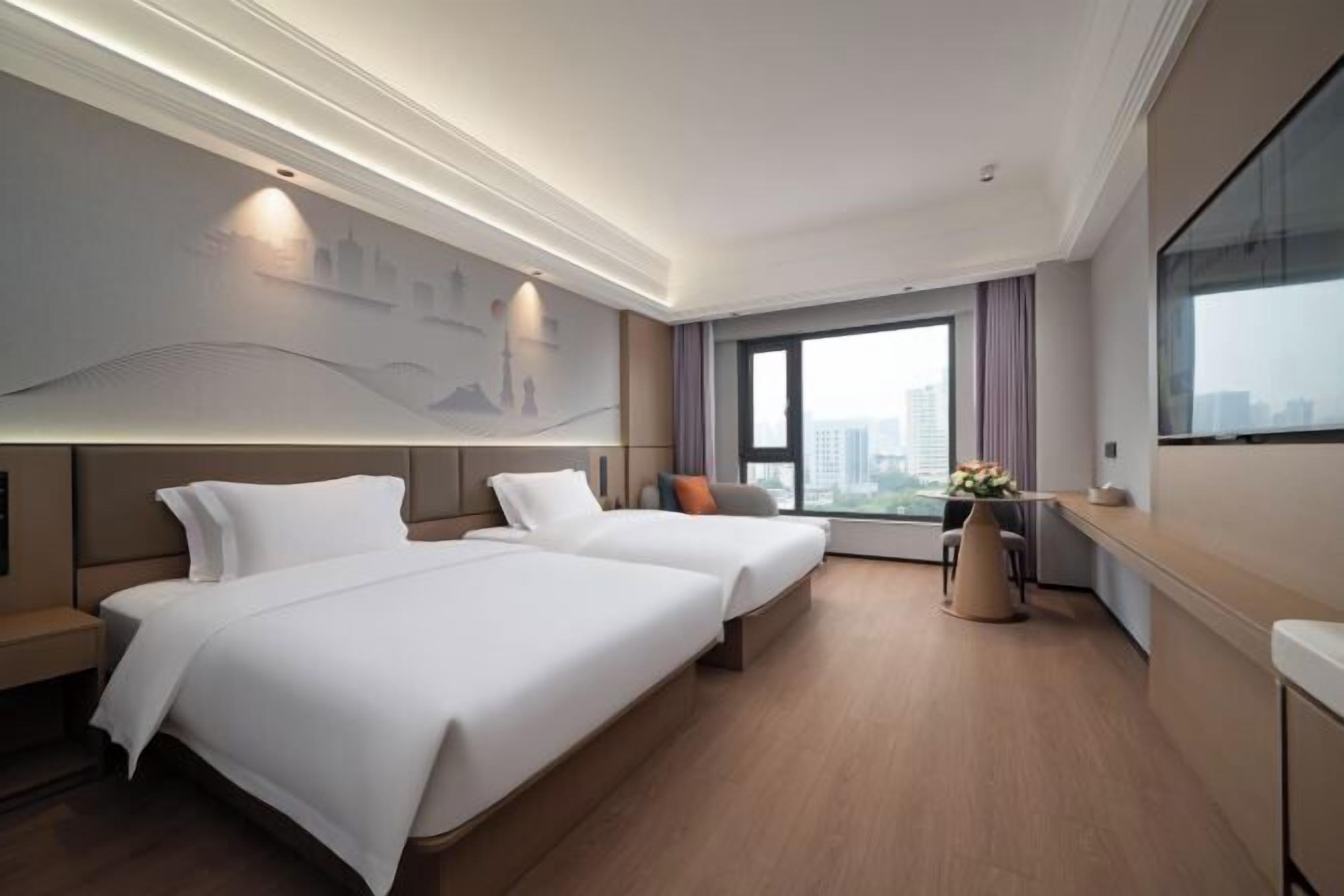 Minibar, in-room safe, desk, blackout curtains