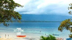 Blick von der Unterkunft