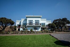 Majoituspaikan julkisivu