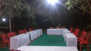 Espace banquet en plein air