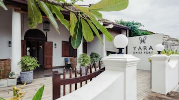 Fachada del alojamiento