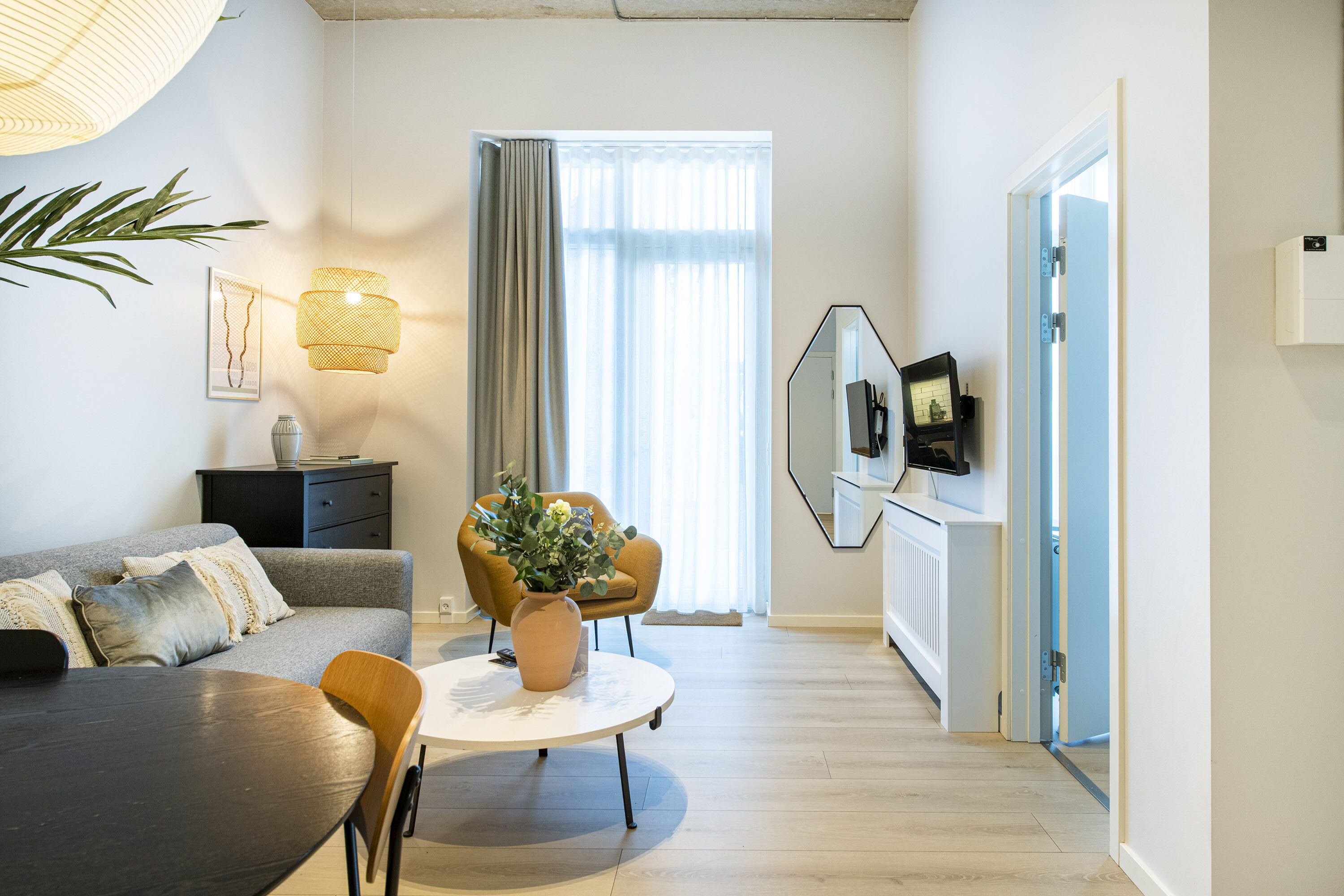 B - Two bedroom | Oppholdsområde | Smart-TV og Netflix