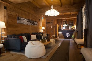 Zona de estar del vestíbulo