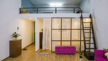 Borgaríbúð - 2 svefnherbergi - svalir - borgarsýn | Útsýni úr herberginu