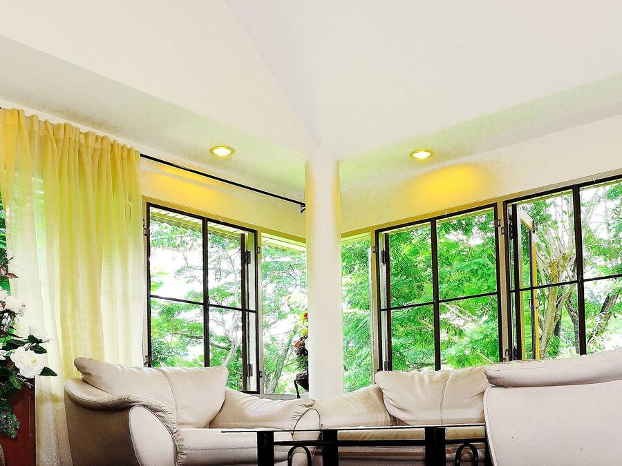 3-Bedroom House | Living area | Flat-screen TV