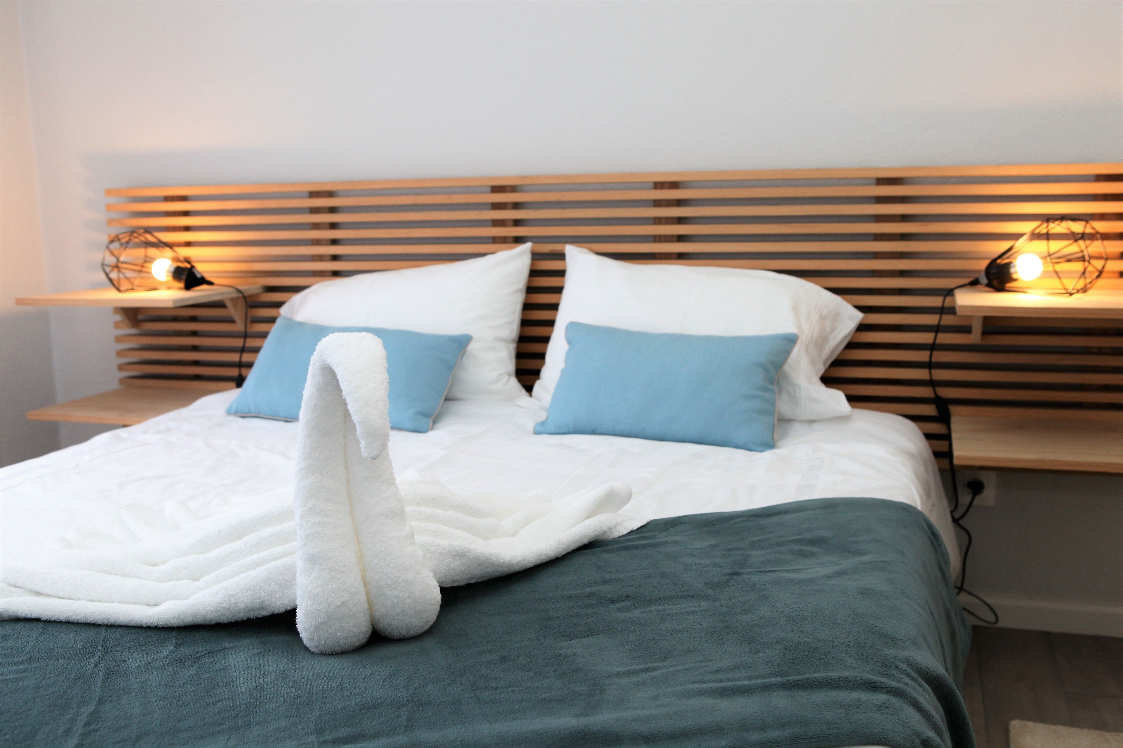 Apartment, 1 Bedroom, City View (4D) | Blackout curtains, iron/ironing board, free WiFi, bed sheets