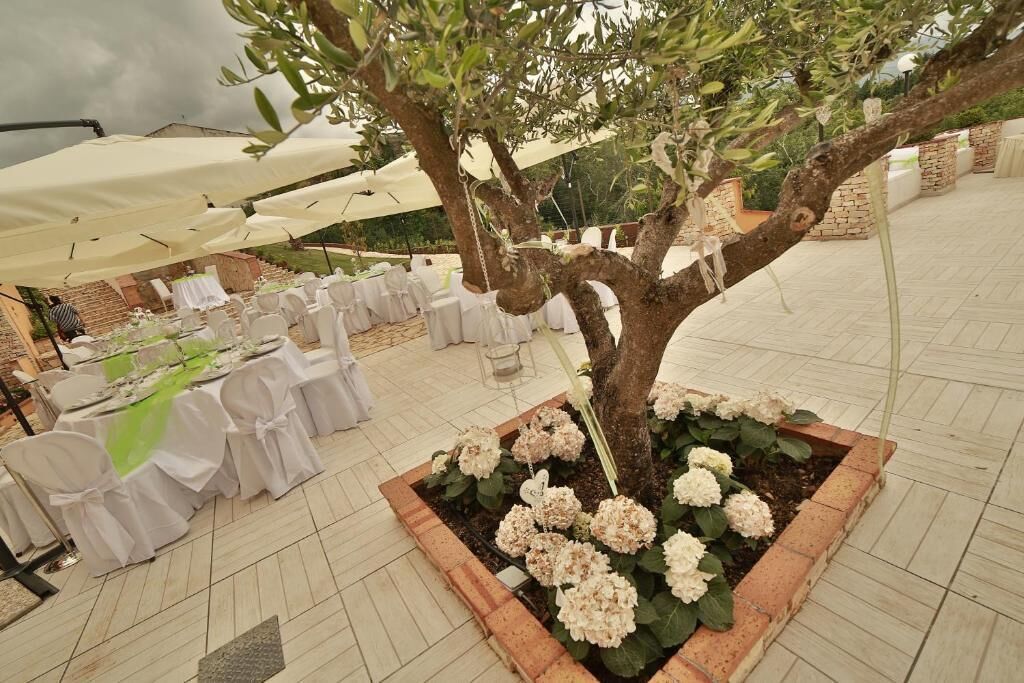 Espace banquet en plein air