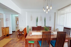 Classic Apartment, 2 Bedrooms, Non Smoking | Living room | 42-inch flat-screen TV with cable channels, TV - Houghton Place Sea Point (Cape Town)